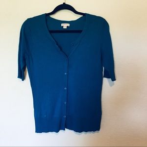 ♥️Merona Casual Cardigan in Cobalt, sz M